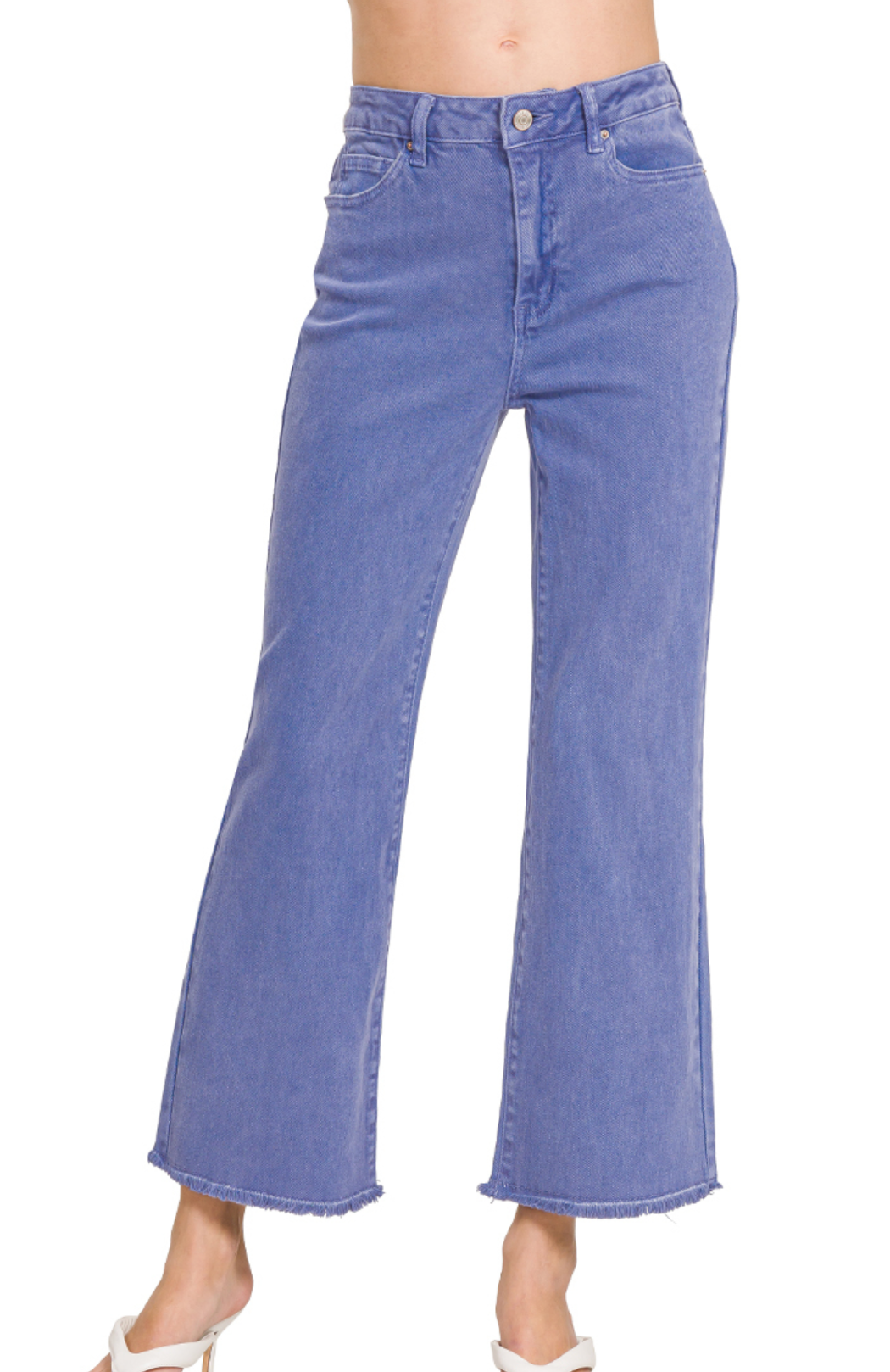 HR FRAYED HEM BOOTCUT