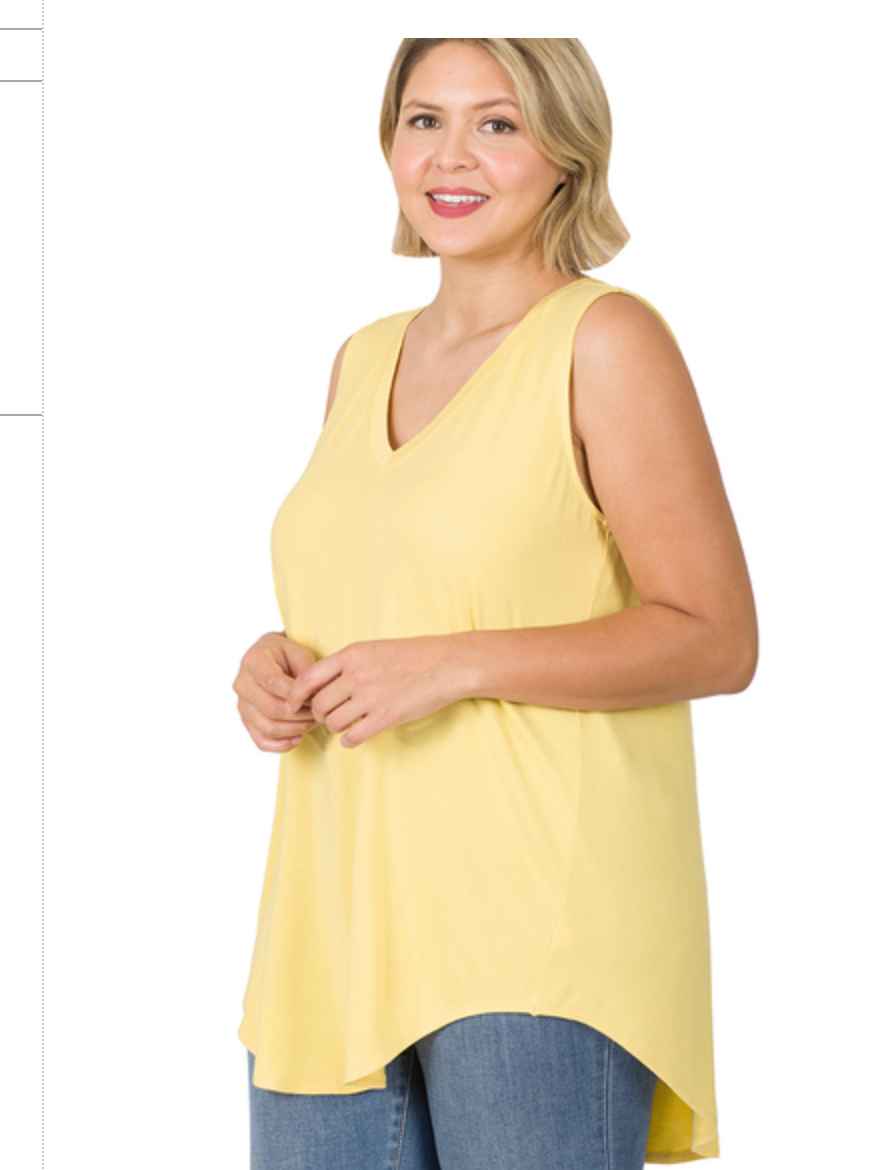 SLVLSS VNK HI-LOHEM TOP