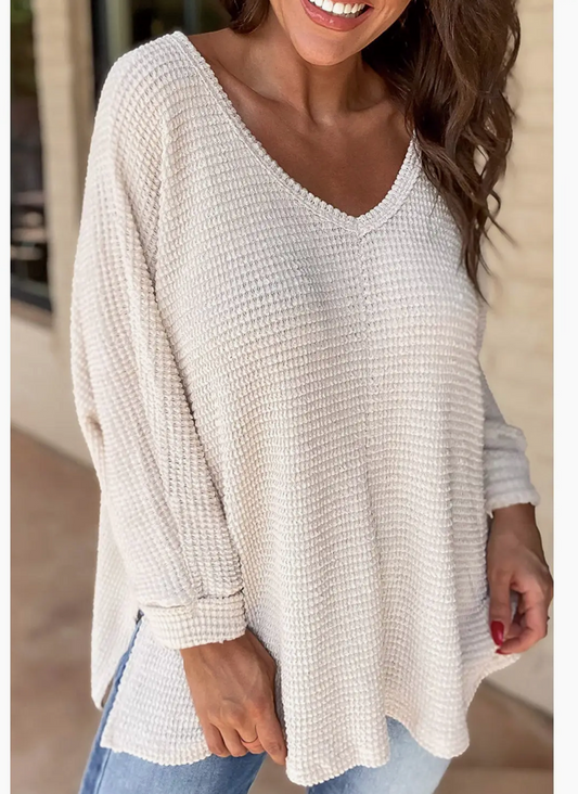 WAFFLE SIDE SLIT