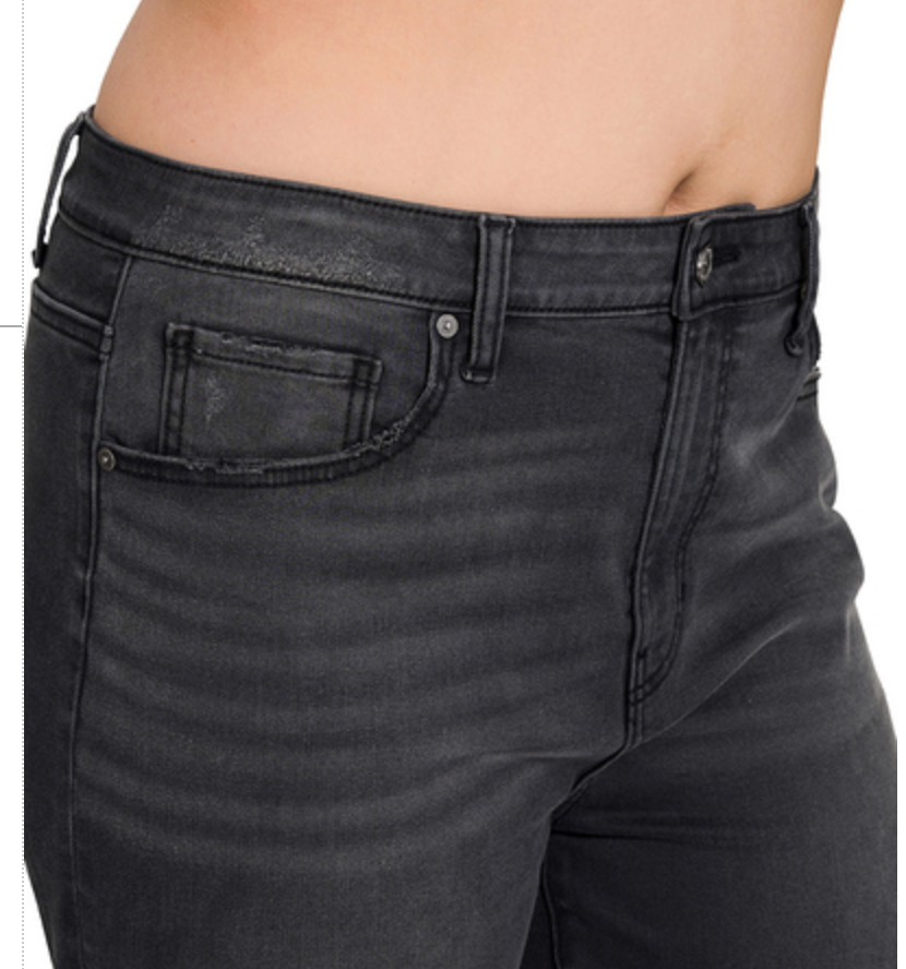 HR CROPPED DENIM PANT