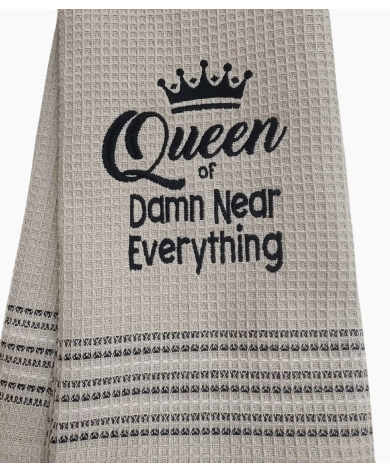 WAFFLE-WEAVE DISH TOWEL