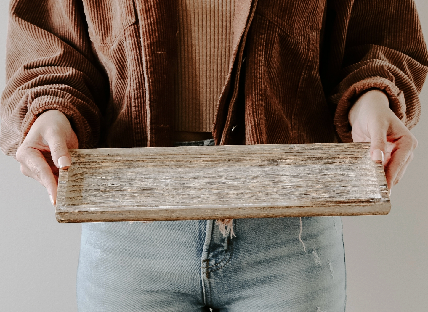 WOOD TRAY