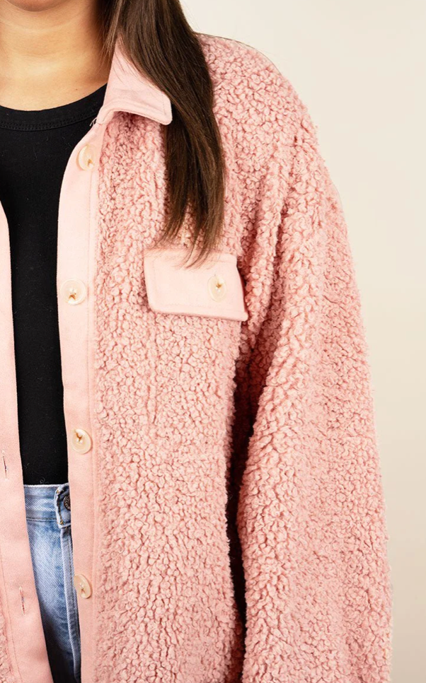 ENCHANTING SHERPA SHACKET