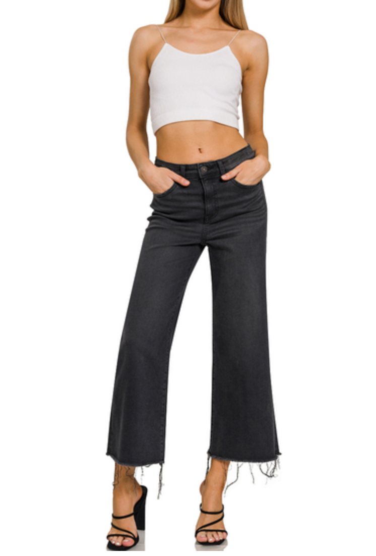 HR CROPPED DENIM PANT