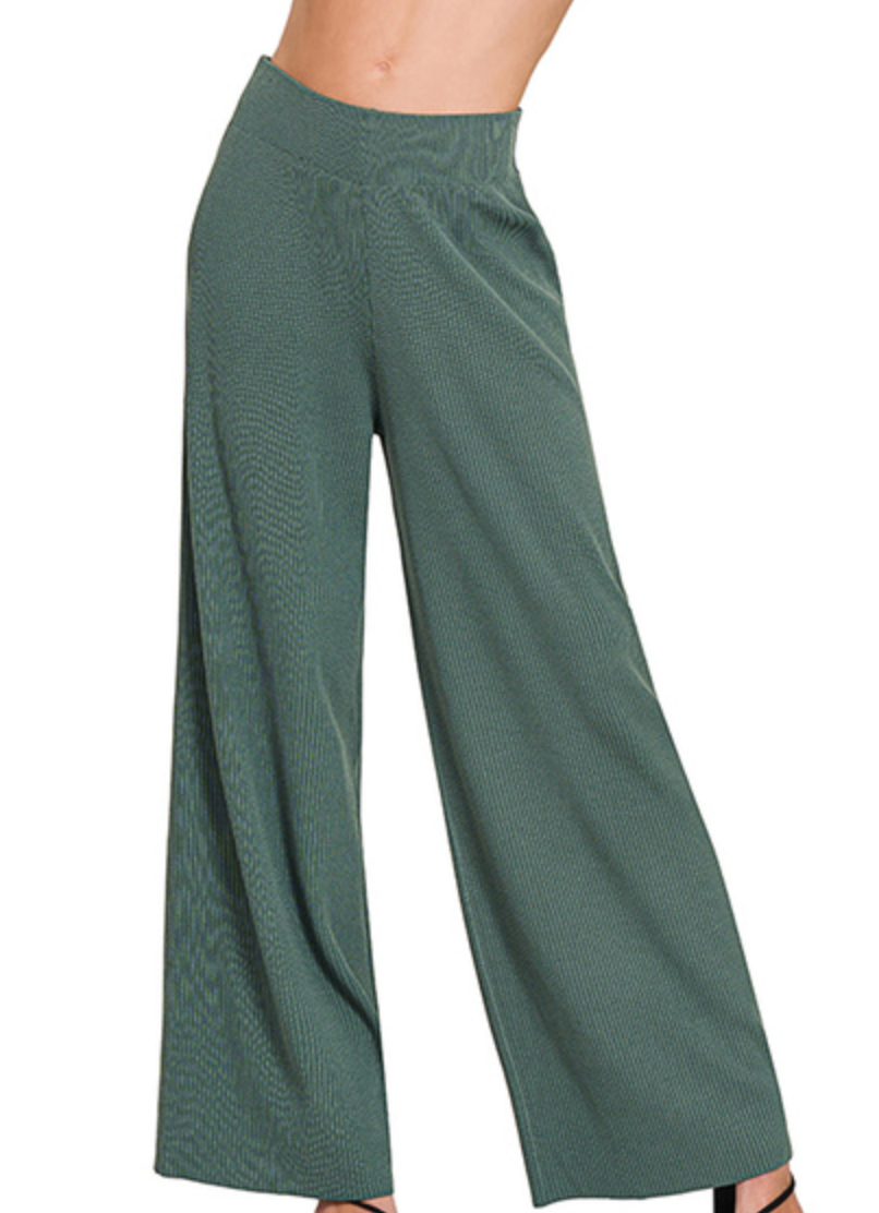 VISCOSE SWEATER PANTS