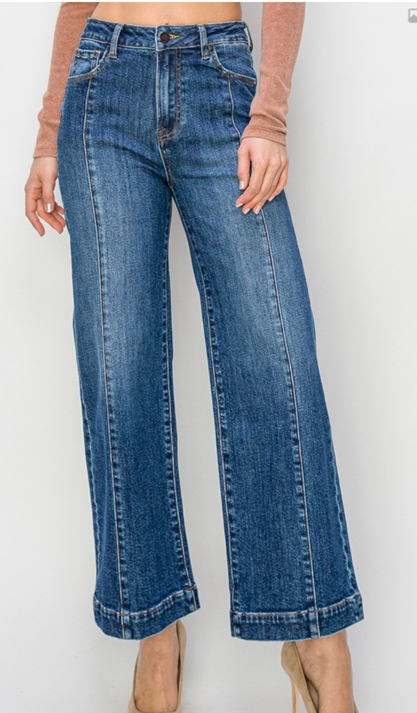 HR ANKLE WIDE JEAN