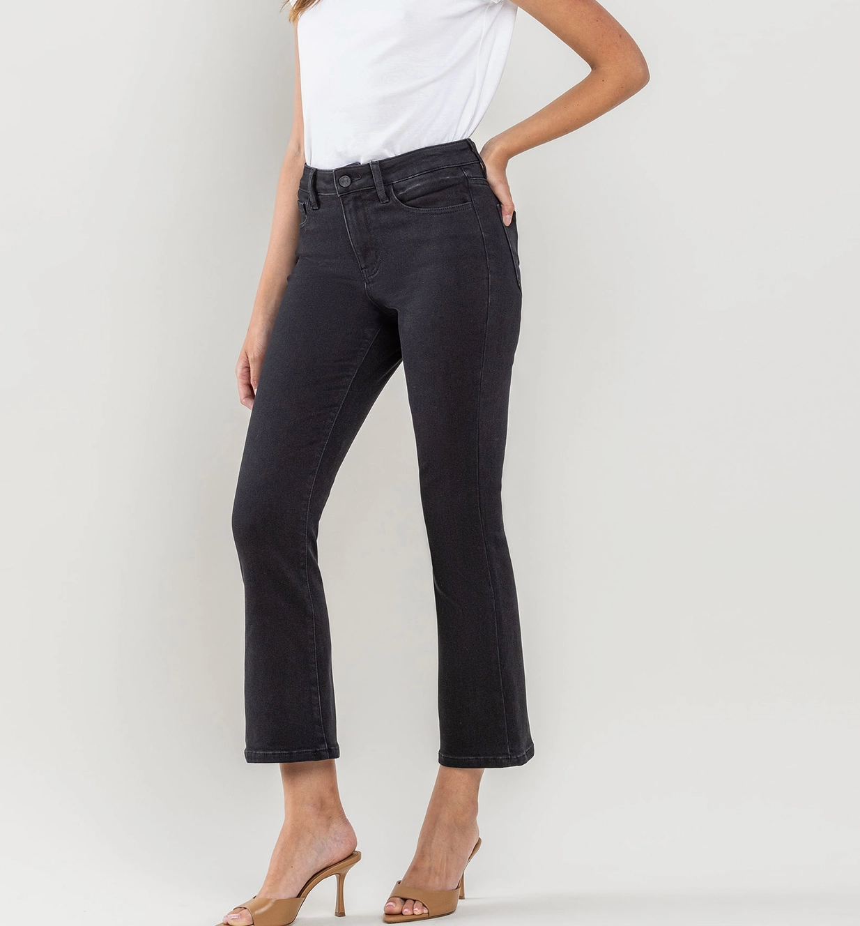HR CROP FLARE JEAN