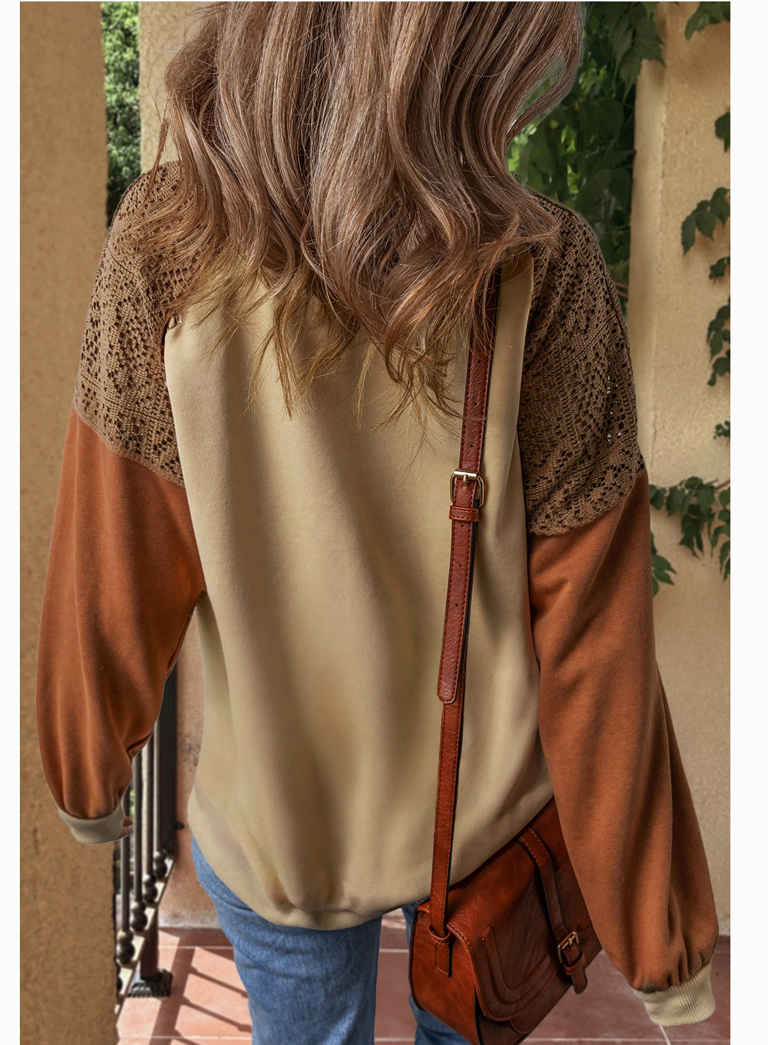 LACE PATCHWORK TOP