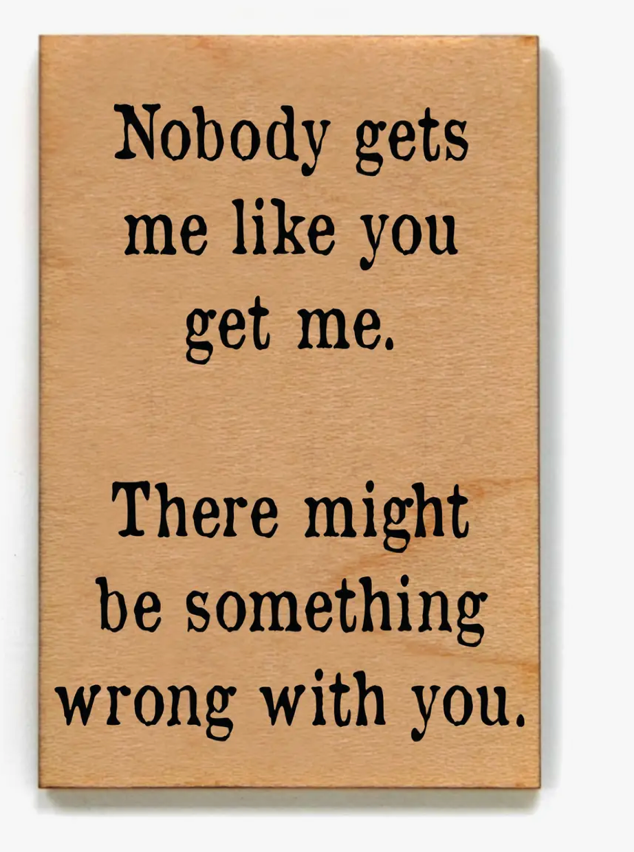 WOOD MAGNET