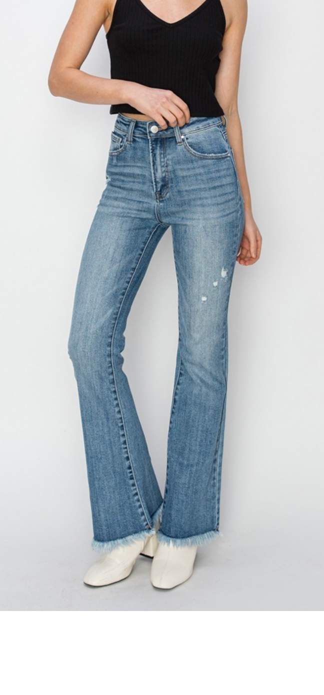 HR VINT FRAYED BOOTCUT