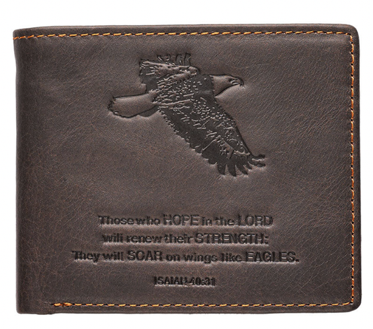 ISAIAH 40:31 BIFOLD LTHR WALLET