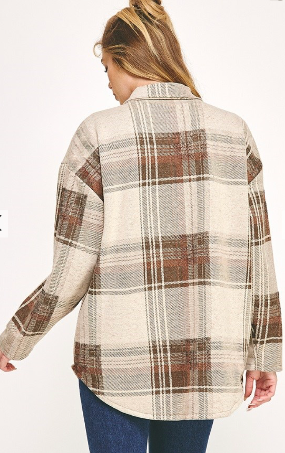PLAID SHIRT SHACKET
