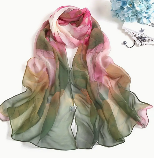 LONG LOTUS SCARF
