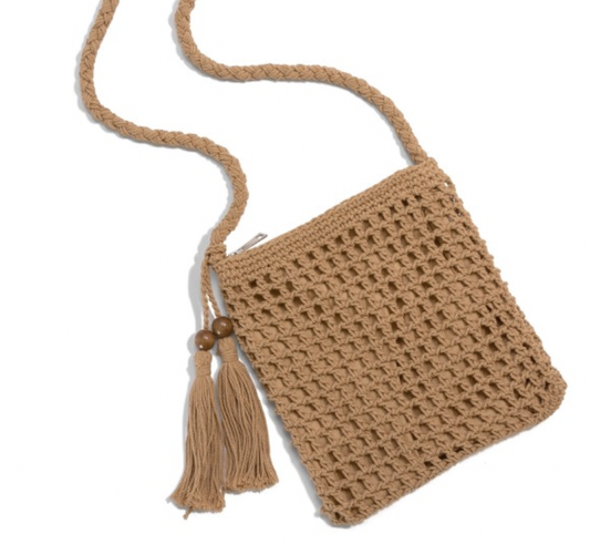 CROCHETED CROSSBODY