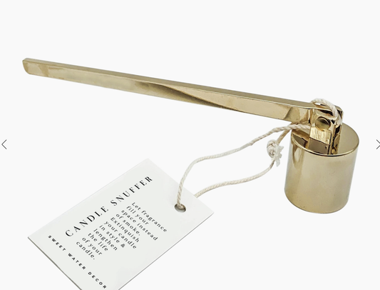 GOLD CANDLE SNUFFER