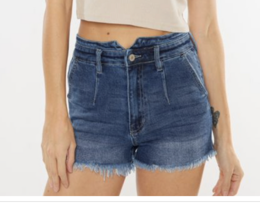 HR FRAYED HEM SHORT