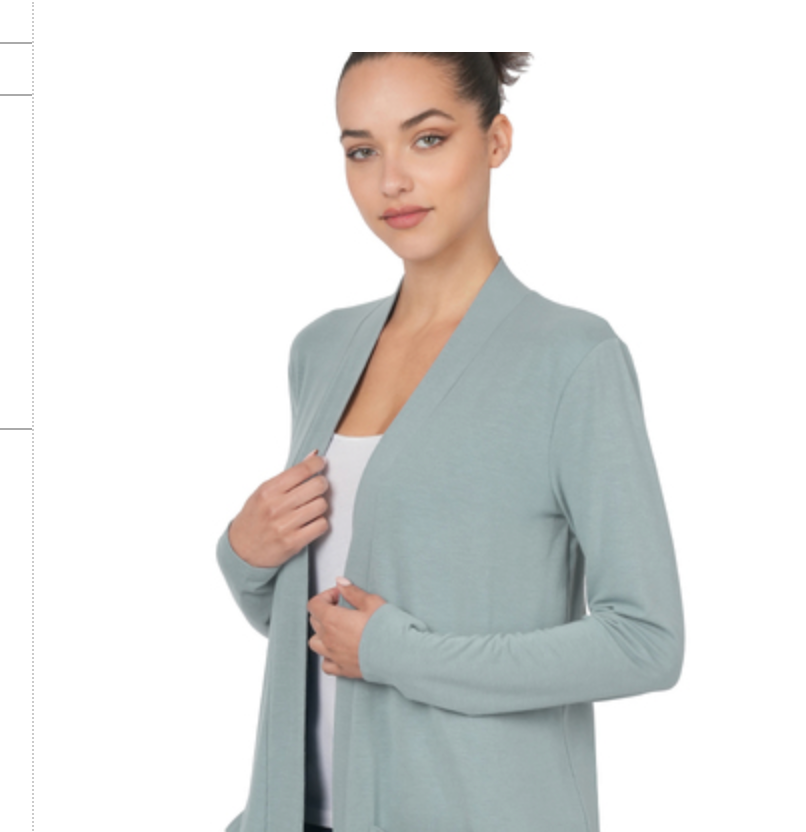 SLOUCHY POCKET CARDIGAN