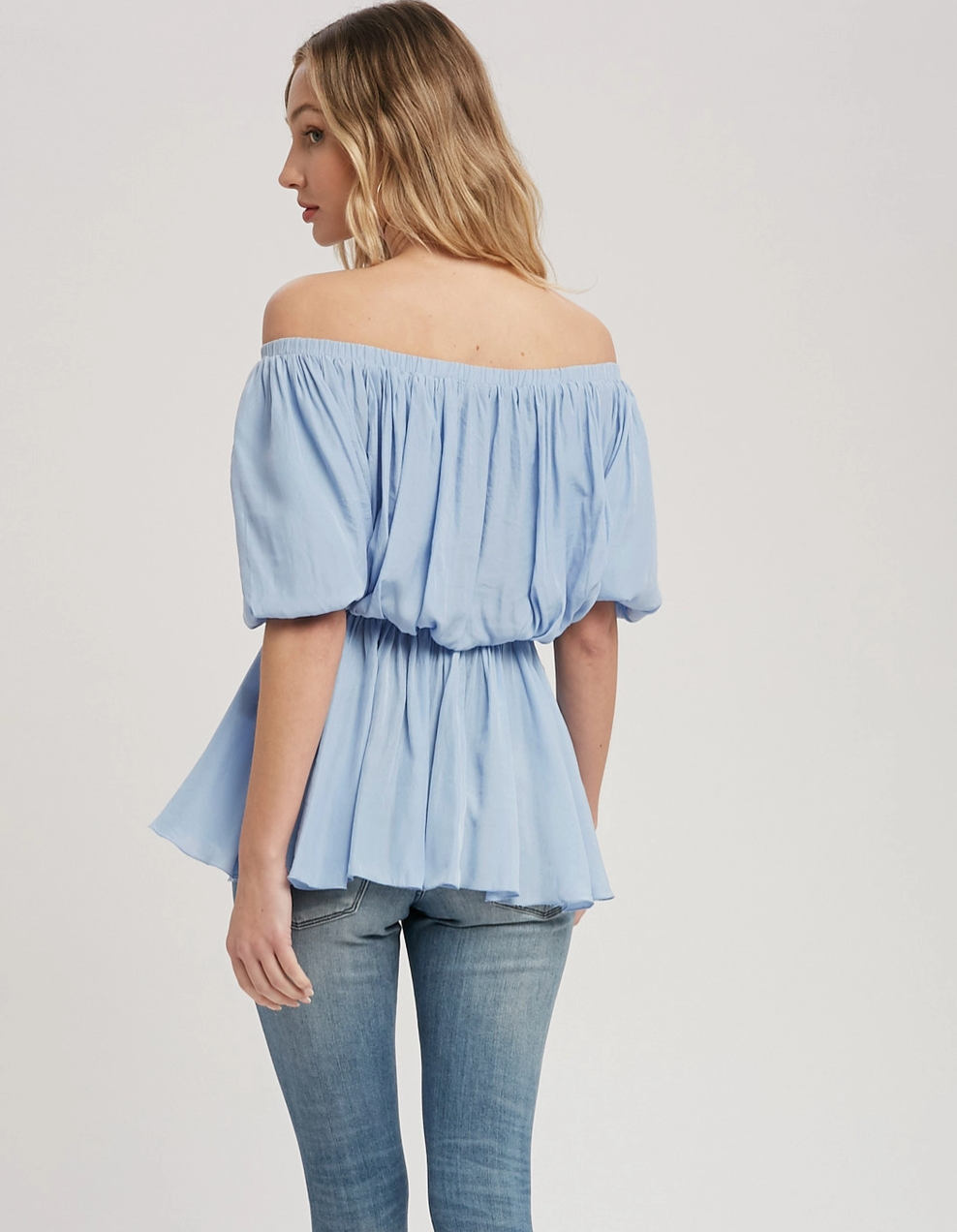 PEPLUM OFF THE SHOULDER