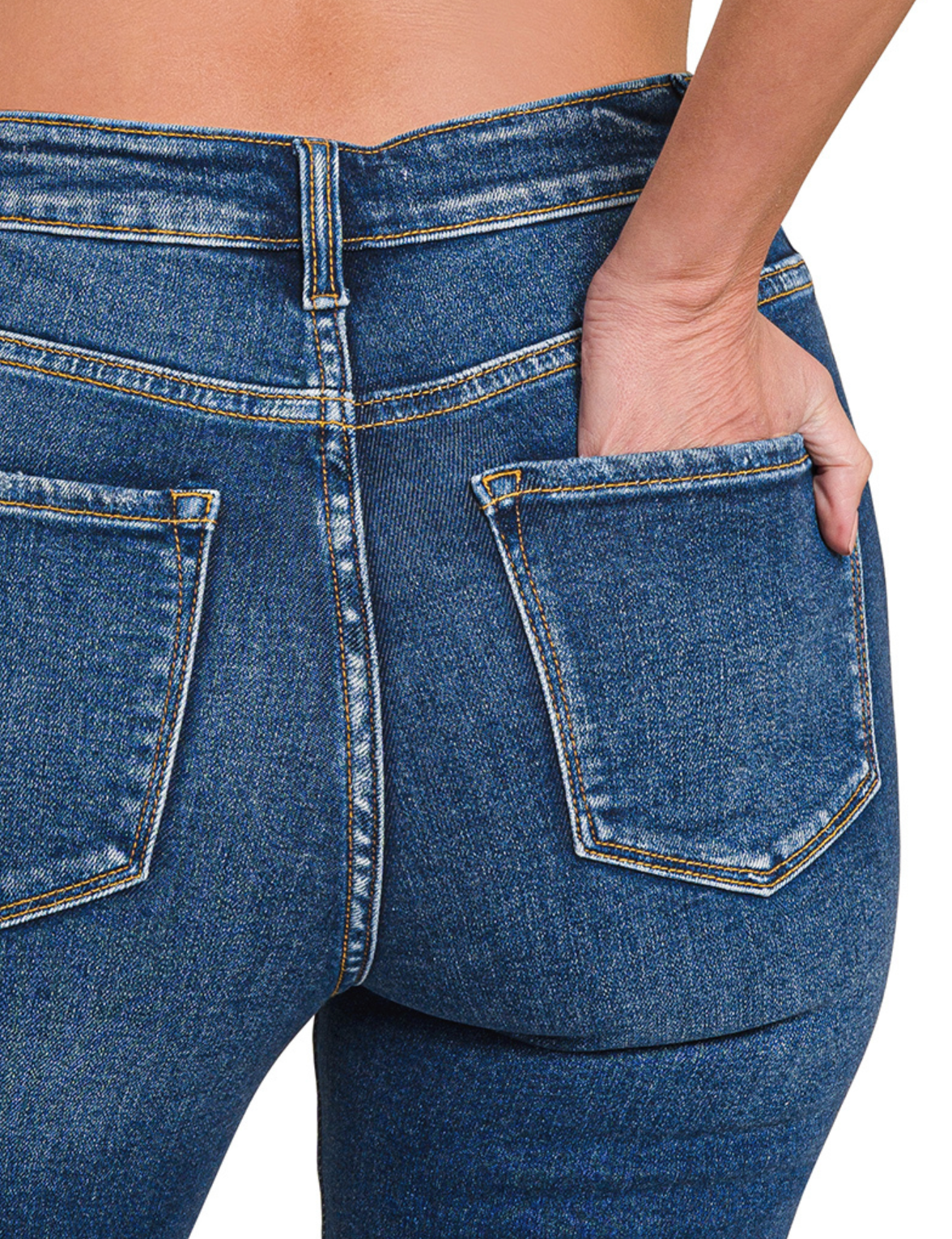 CROPPED BASIC DENIM
