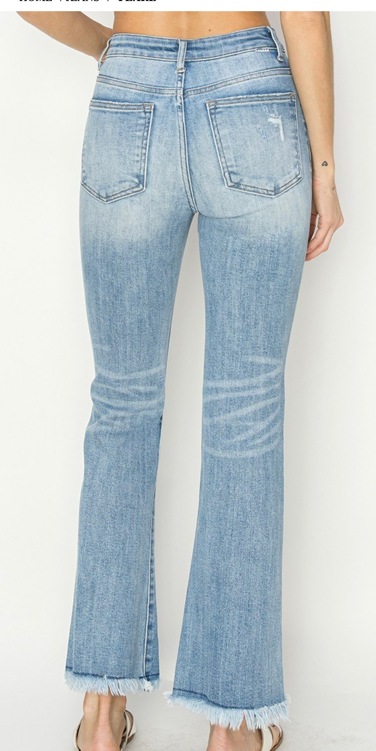 HR VINT FRAYED BOOTCUT