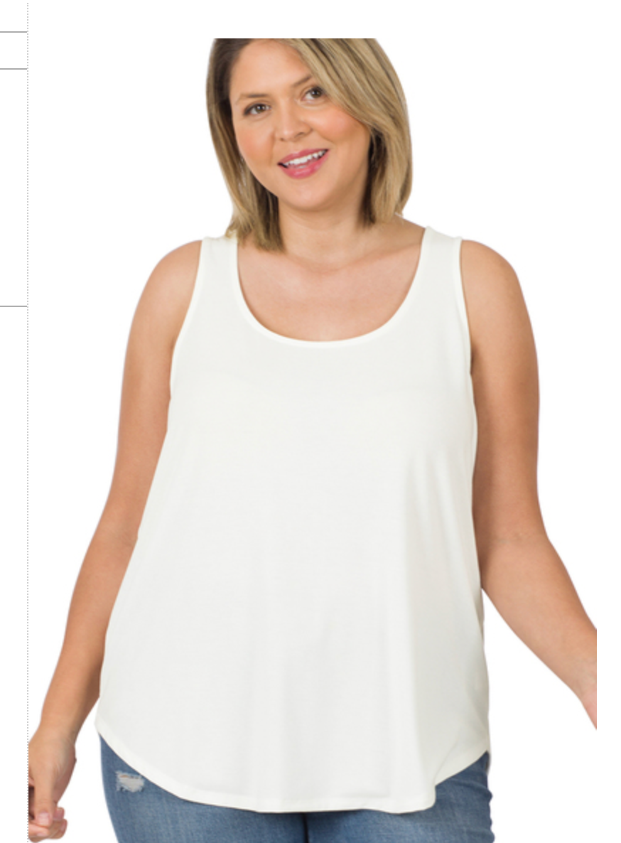 SLEEVELESS RD NECK/HEM
