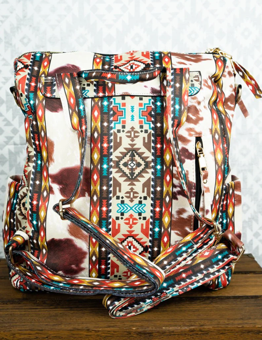 WESTERN FX LTHR BACKPACK