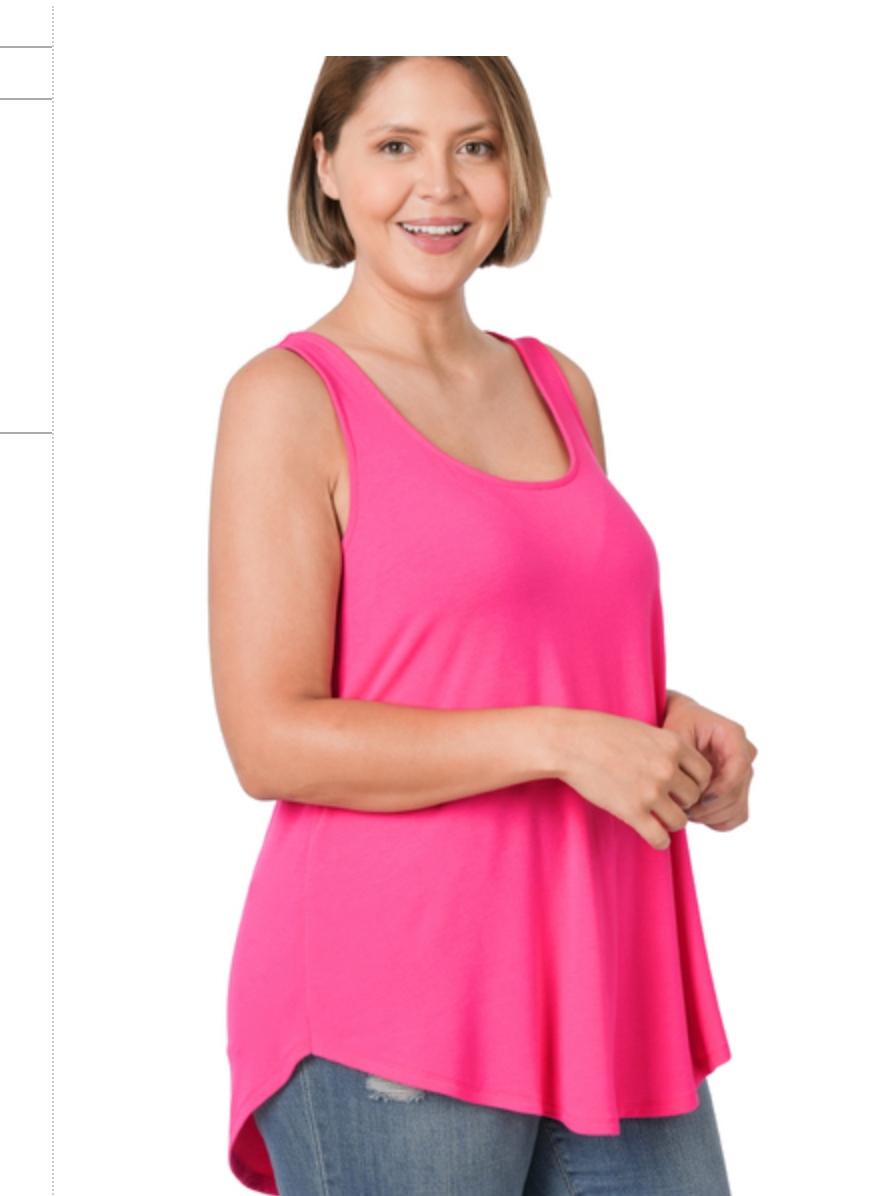 SLEEVELESS RD NECK/HEM