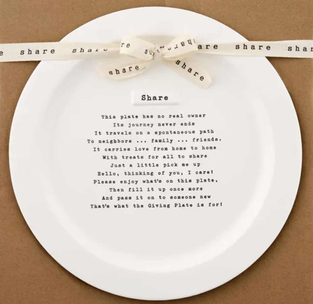 SHARE PLATTER