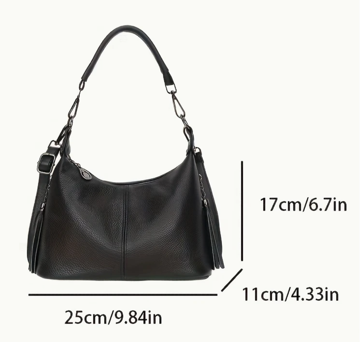 CROSSBODY LEATHER PURSE