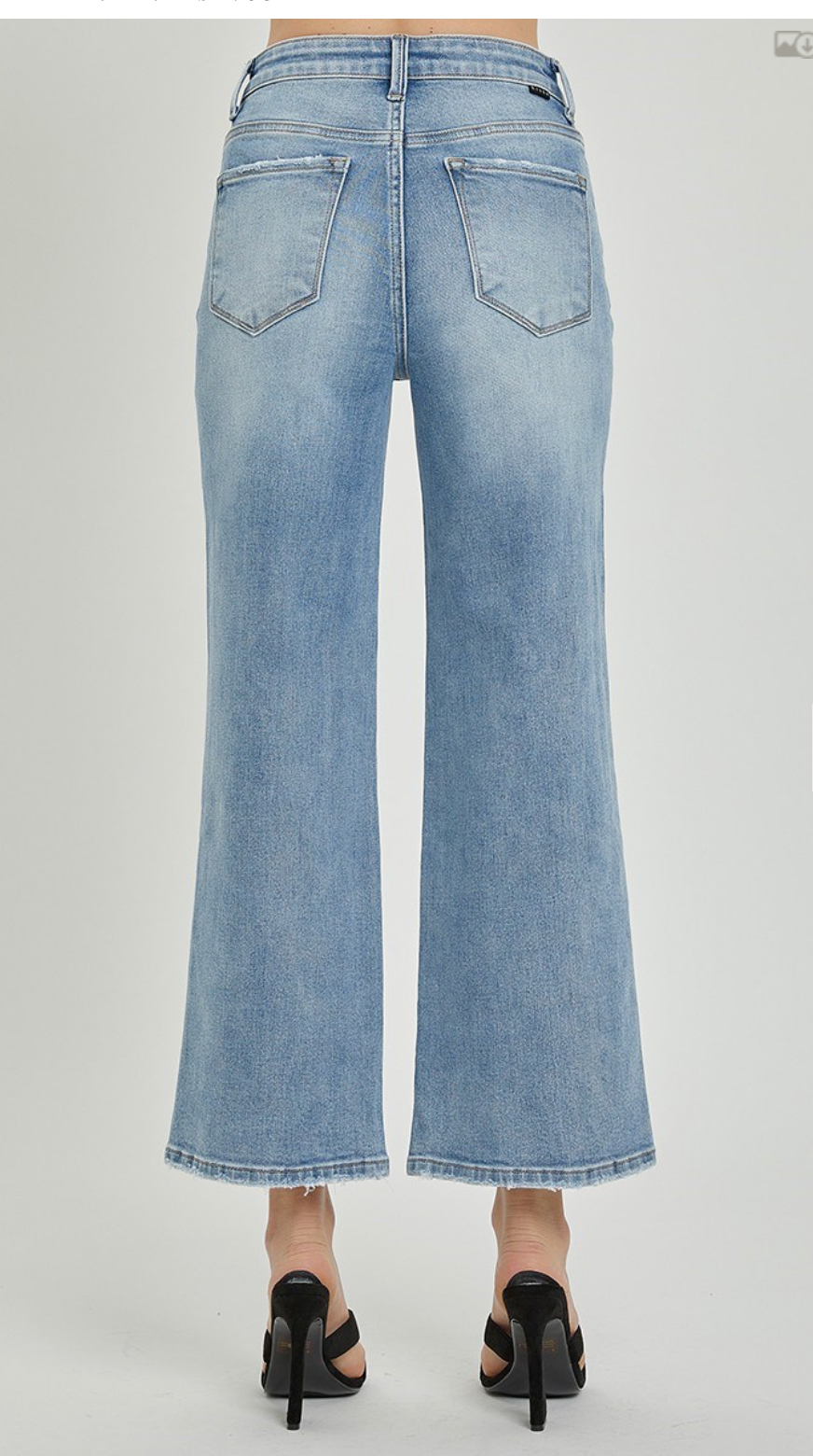 HR WIDE CROP JEAN