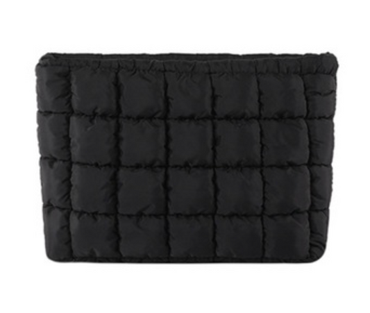 QUILTED MAKEUP BAG