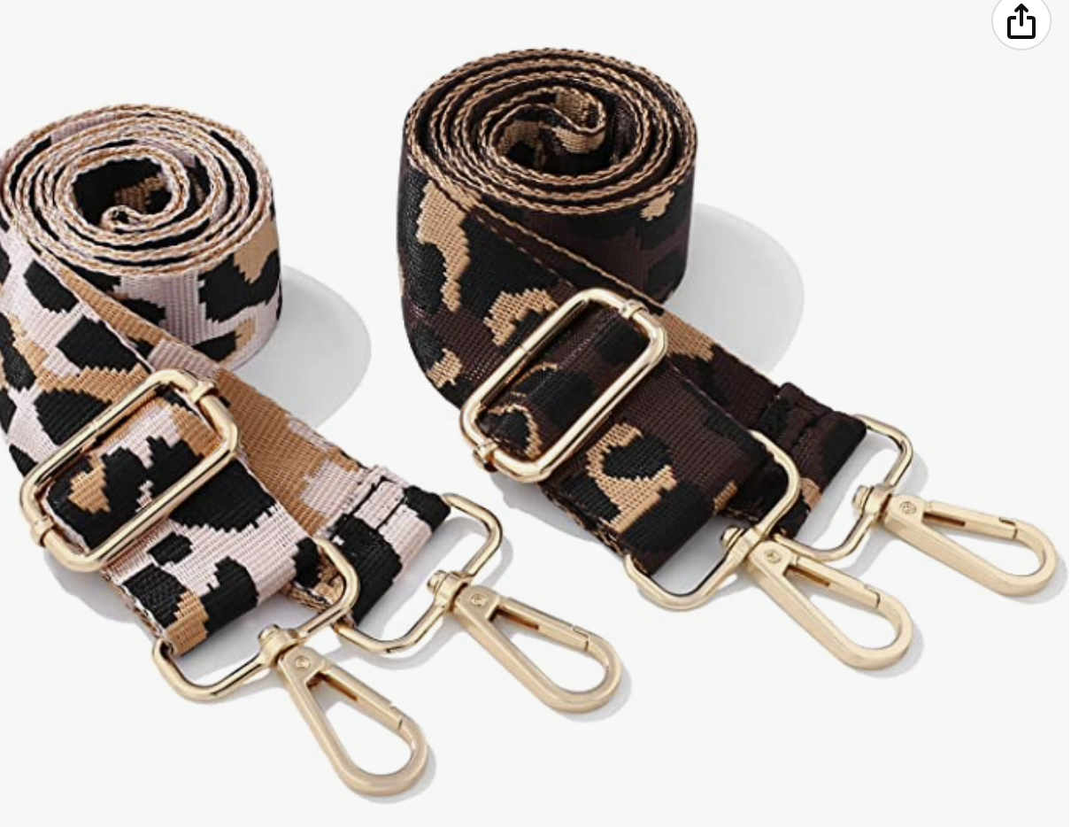ANIMAL PRINT GUITAR STRAP
