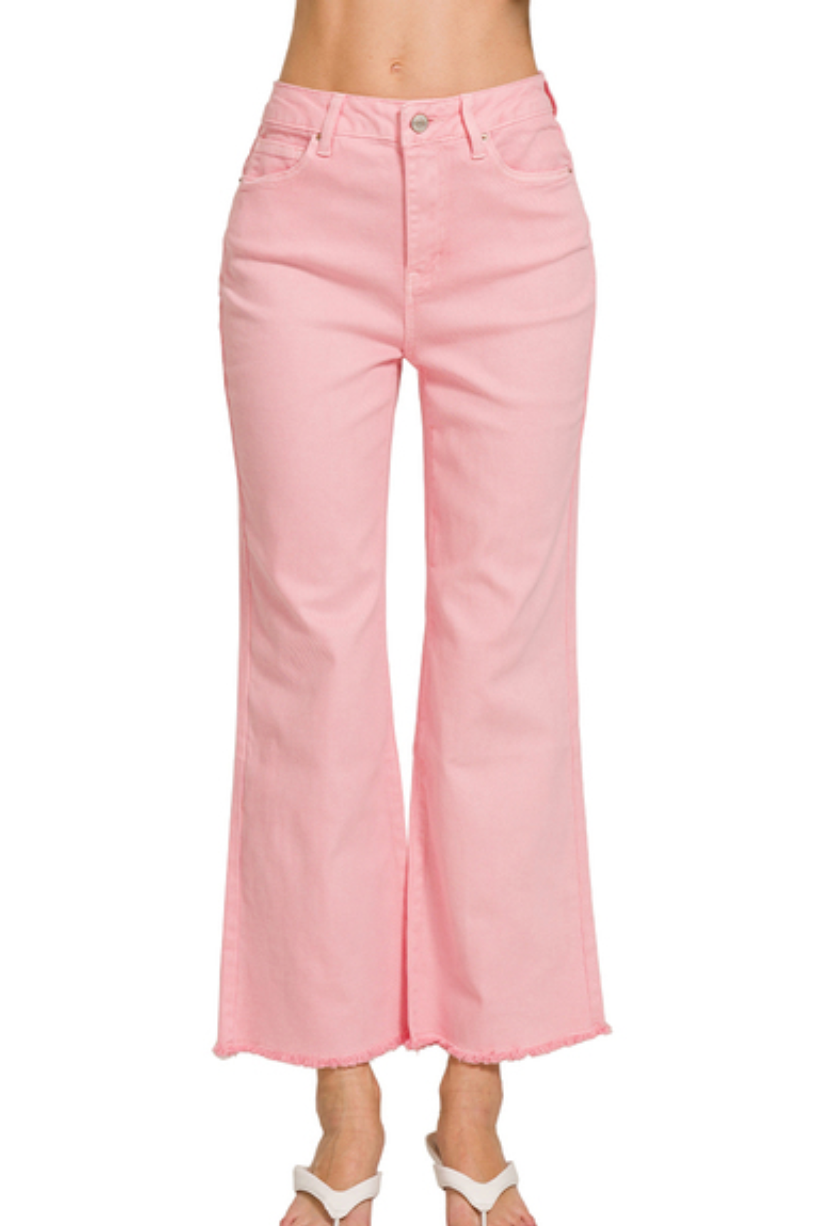 HR FRAYED HEM BOOTCUT