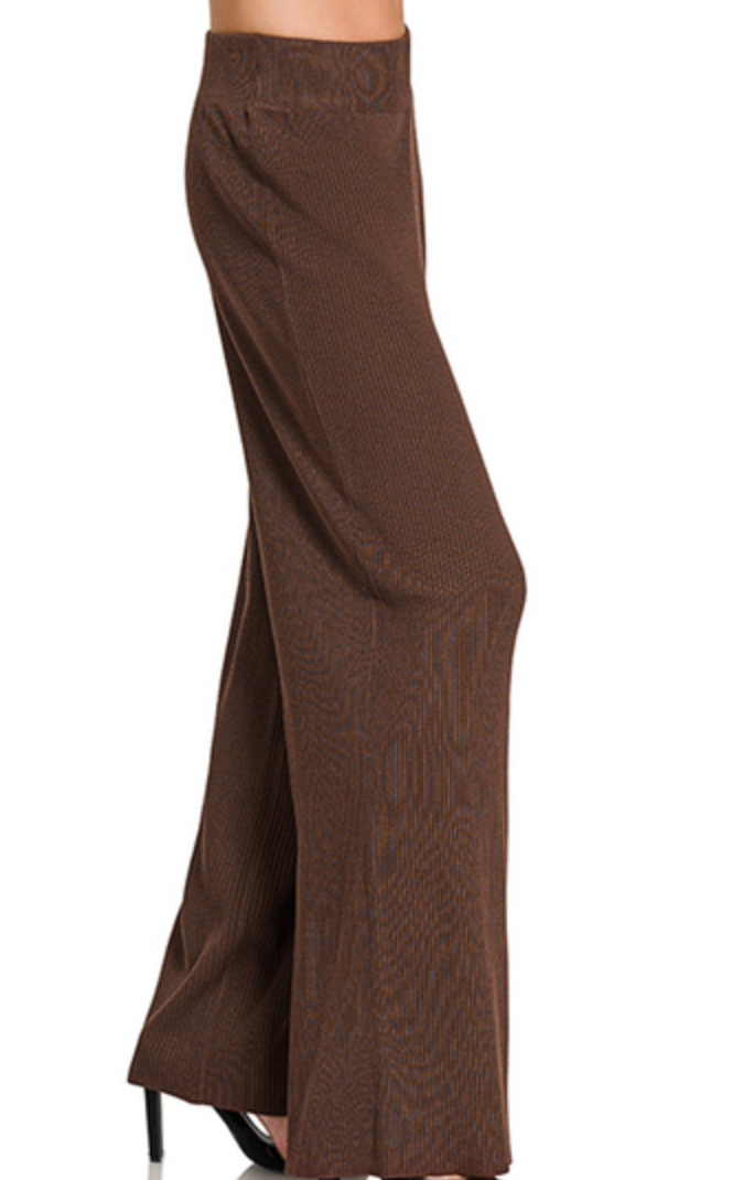 VISCOSE SWEATER PANTS