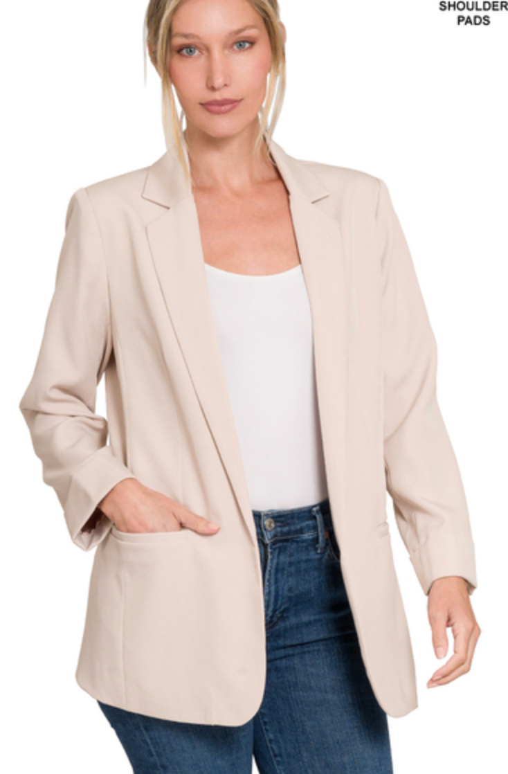 LONG SLV CLASSIC BLAZER