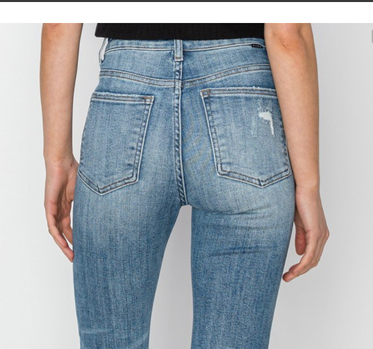 HR VINT FRAYED BOOTCUT