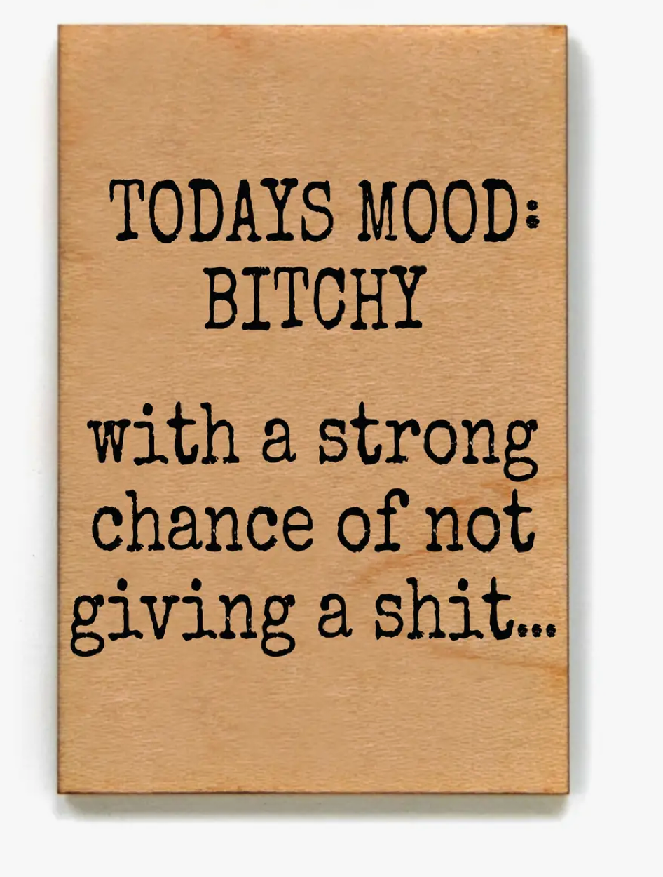 WOOD MAGNET