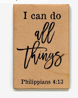 WOOD MAGNET