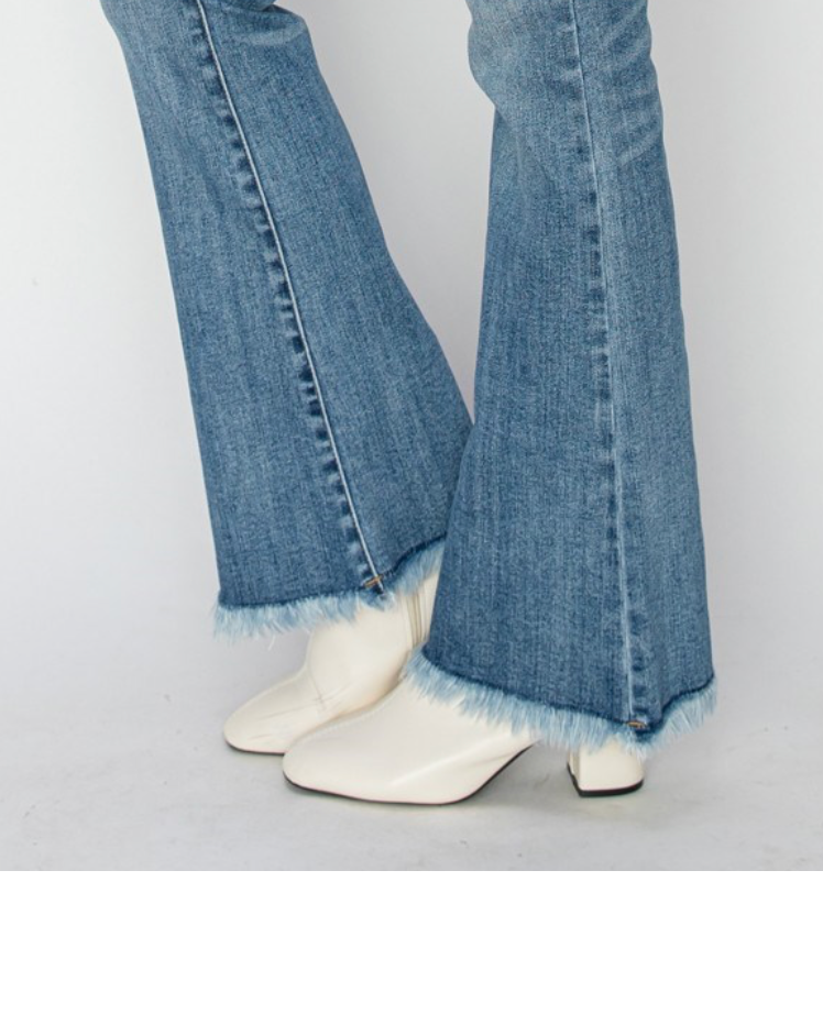 HR VINT FRAYED BOOTCUT