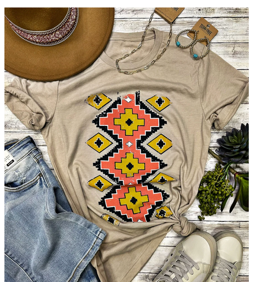 TROUBADOUR AZTEC TEE