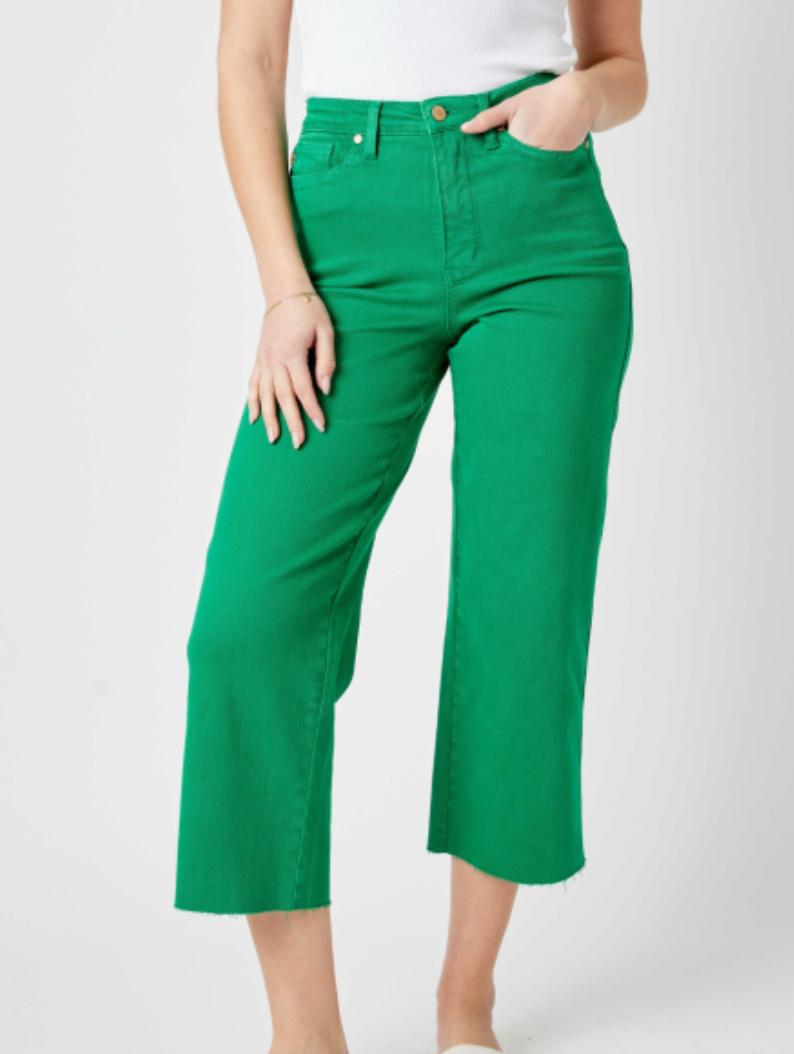 HR TUMMY CONTR CROP WIDELEG