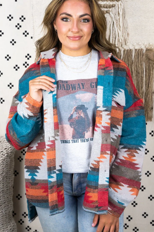 FLAGSTAFF FLAIR SHACKET