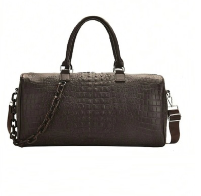 VEGAN LTHR WEEKENDER BAG