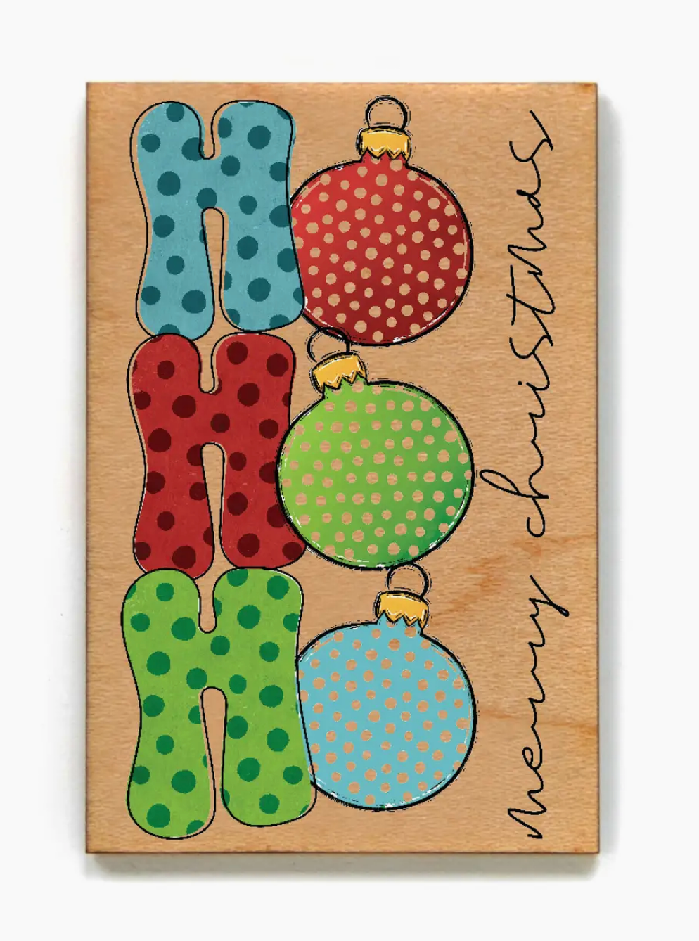 WOOD MAGNET