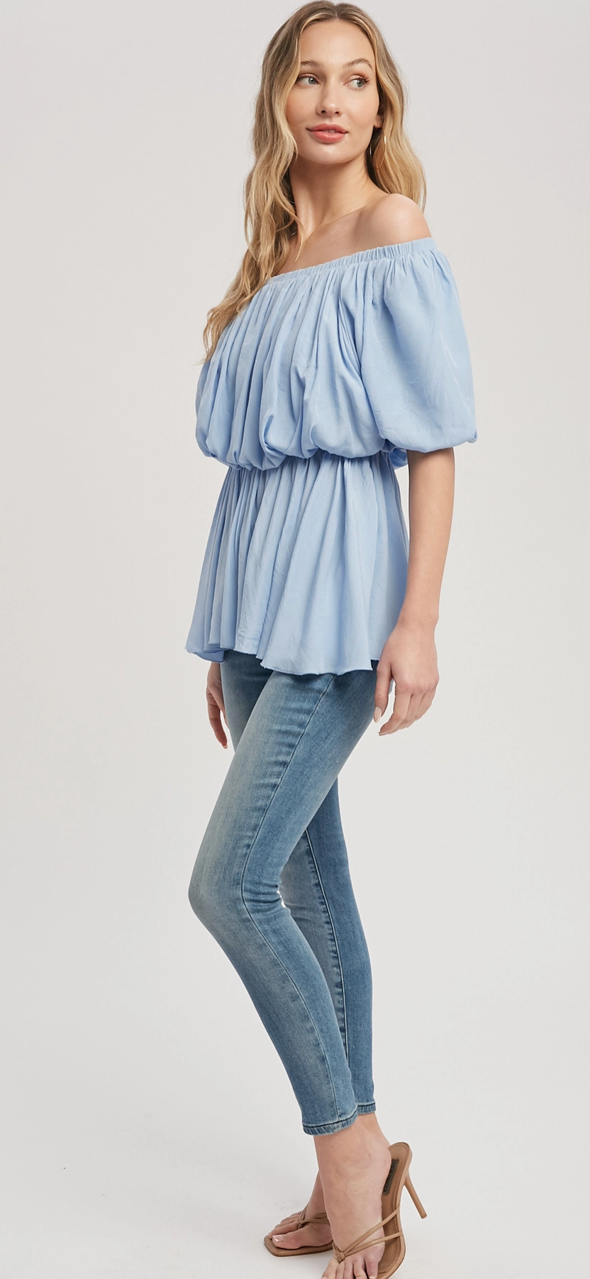 PEPLUM OFF THE SHOULDER