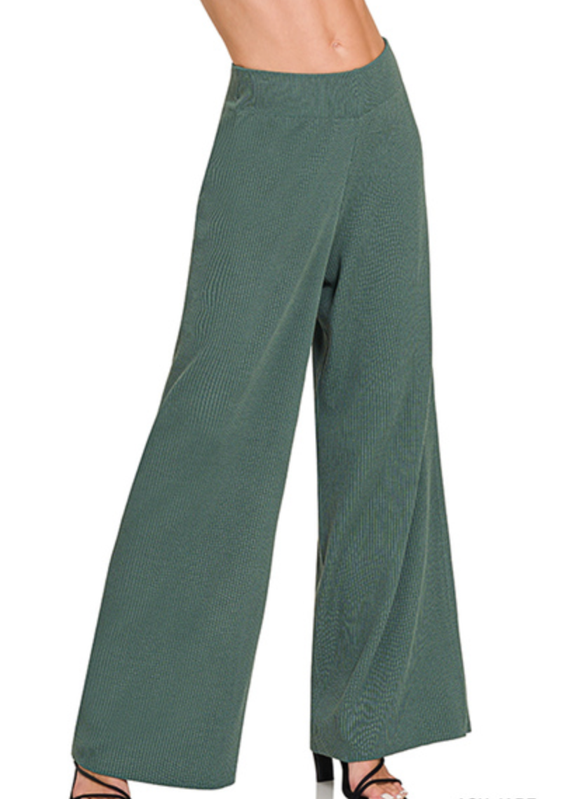 VISCOSE SWEATER PANTS