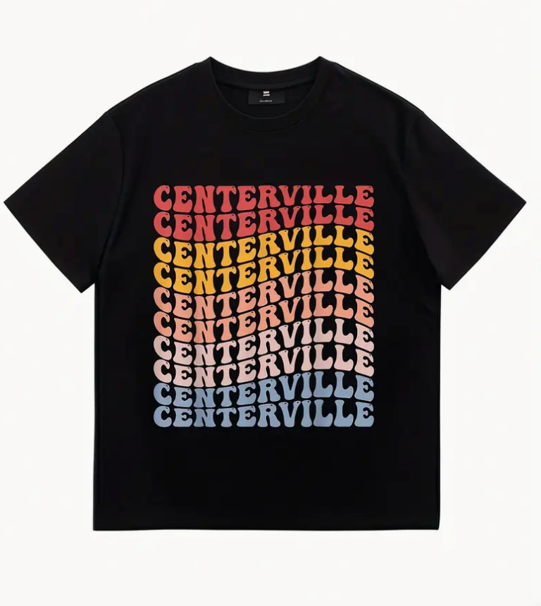 CENTERVILLE RETRO REPEAT TEE