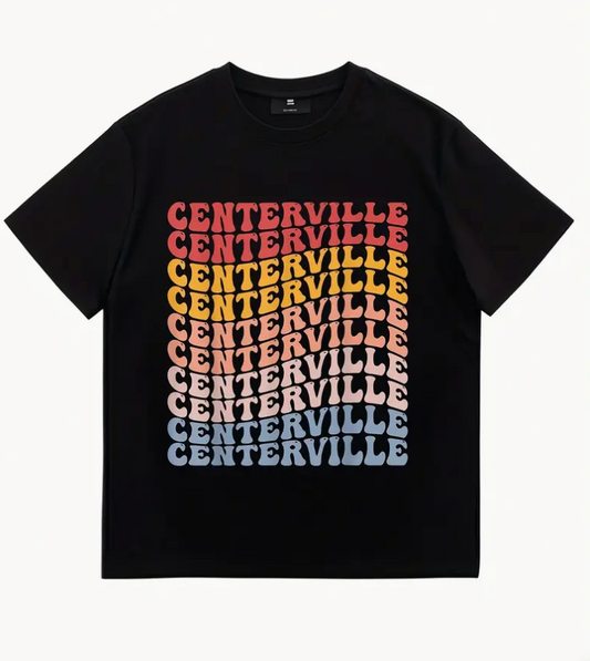 CENTERVILLE RETRO REPEAT TEE