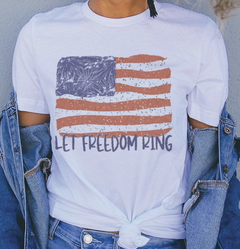 LET FREEDOM RING TSHIRT