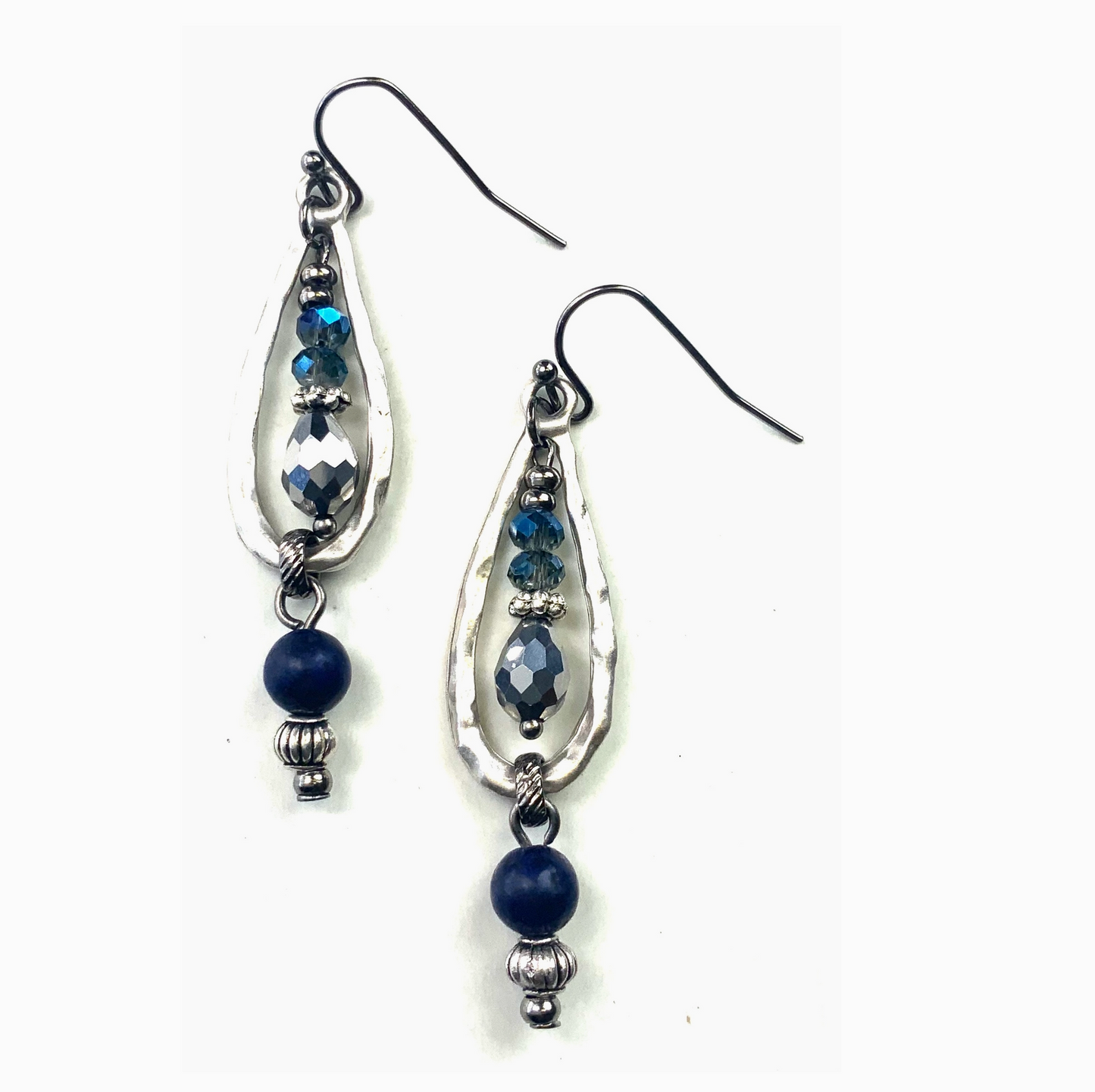 SM HAMMERED TEARDROP